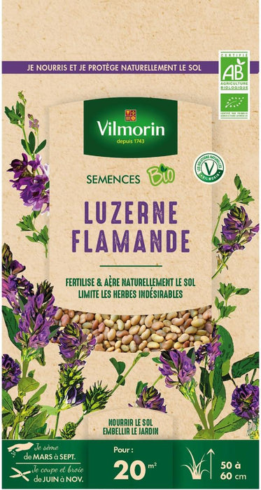 FLEMISH ALFALFA SEEDS 60 GR VILMORIN