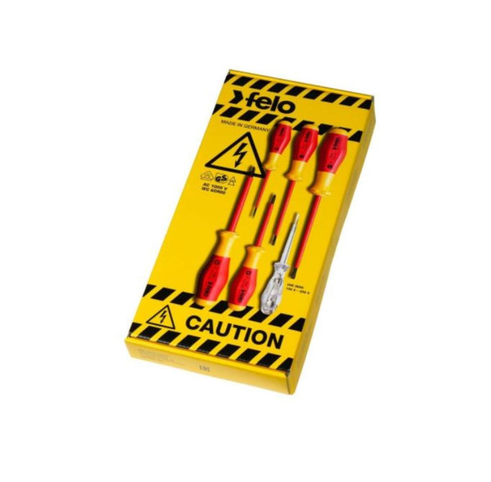 SCREWDRIVER SET 1000V 6PCS. FELO