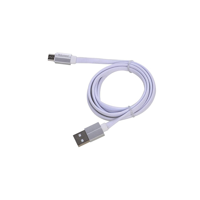 CABLE MICROUSB BRAIDED 1M/2A TEKMEE