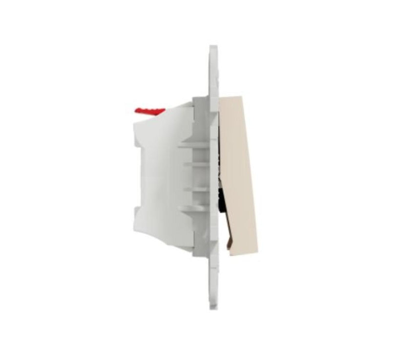 SCHNEIDER UNICA SINGLE IVORY KEY (NU520144)