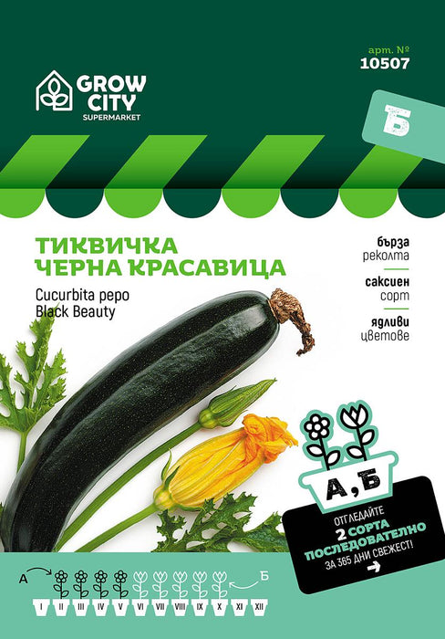 ZUCCHIN SEEDS BLACK BEAUTY SM