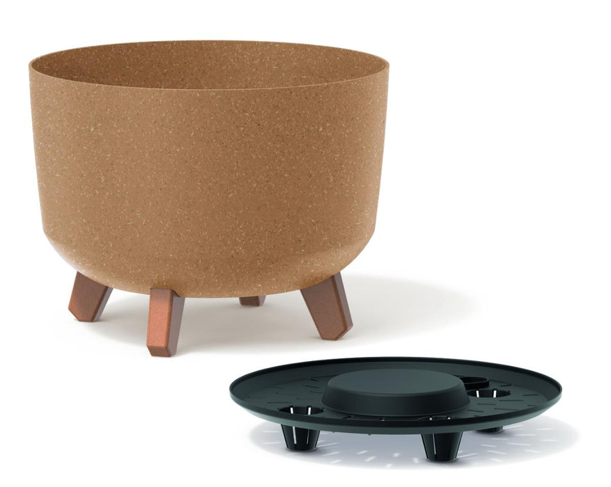 GRACIA ECO WOOD POT 30CM NATURAL