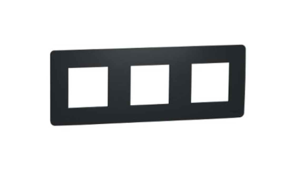 TRIPLE FRAME ANTHRACITE SCHNEIDER UNICA (NU200654)