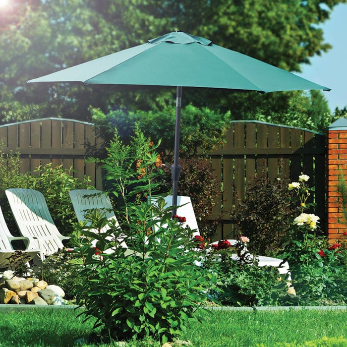 GARDEN UMBRELLA HAVANA GREEN
