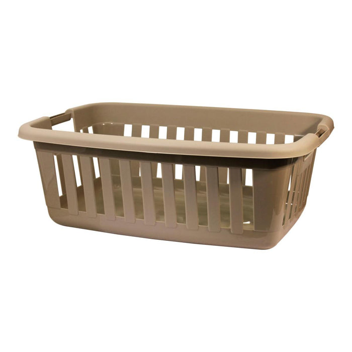 LAUNDRY BASKET 65L RECA PLAST DOVE GRAY