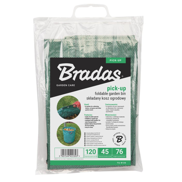 FOLDABLE GARDEN BASKET PICK-UP 120 L