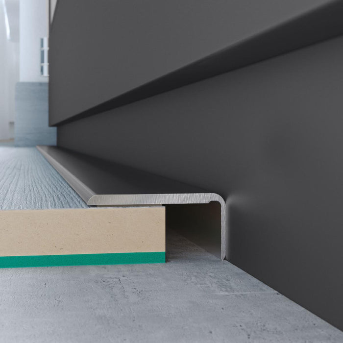 MOLDING CS25 SILVER 25X10MM 2M