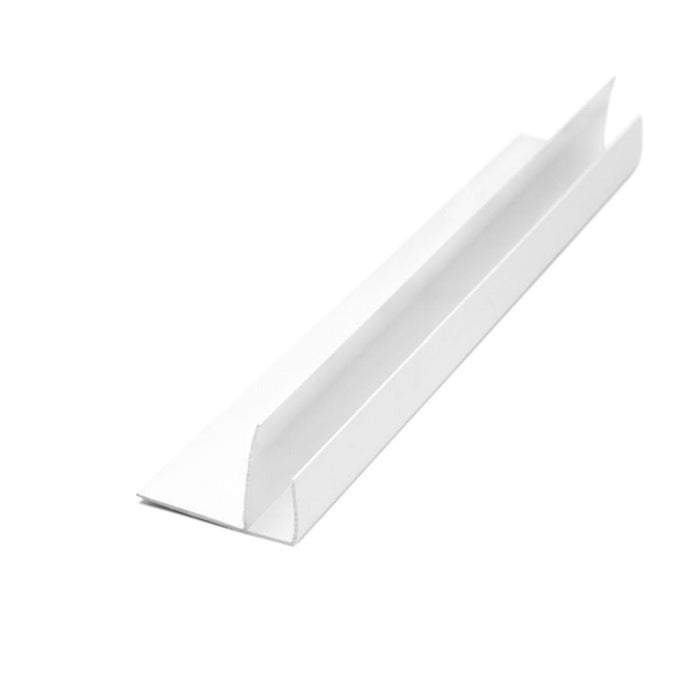 MULTIFUNCTIONAL PVC F PROFILE WHITE 3M