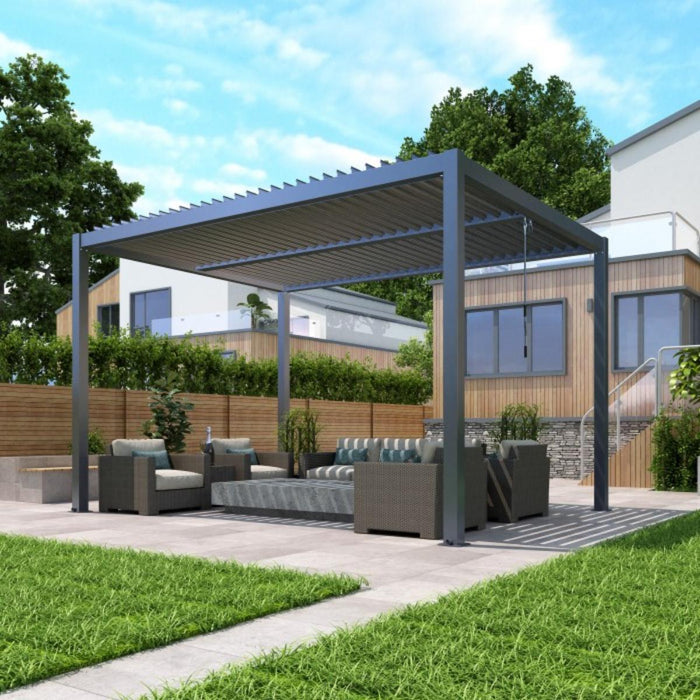 PERGOLA 3 X 4M LUXE ANTHRACITE