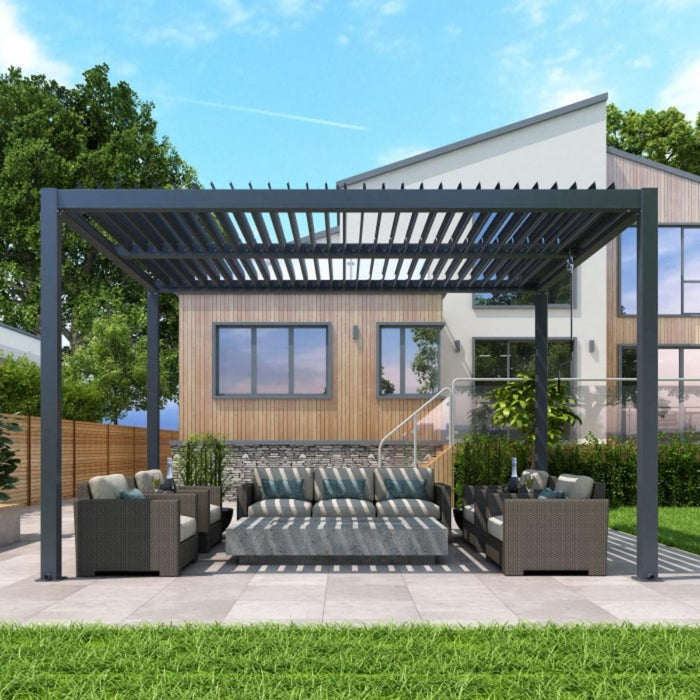 PERGOLA 3 X 4M LUXE ANTHRACITE