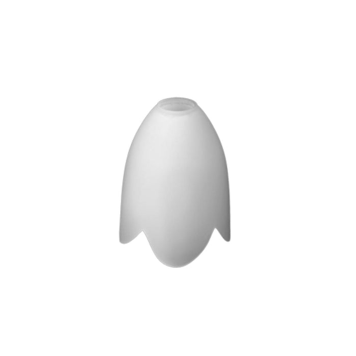 CHANDELIER GLASS E14 F100 WHITE MAT