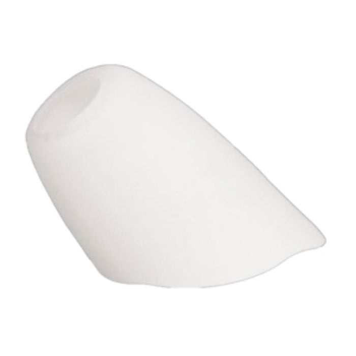 CHANDELIER GLASS E27 F120 WHITE MAT