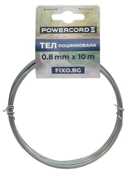GALVANIZED WIRE 0.8MM 10M