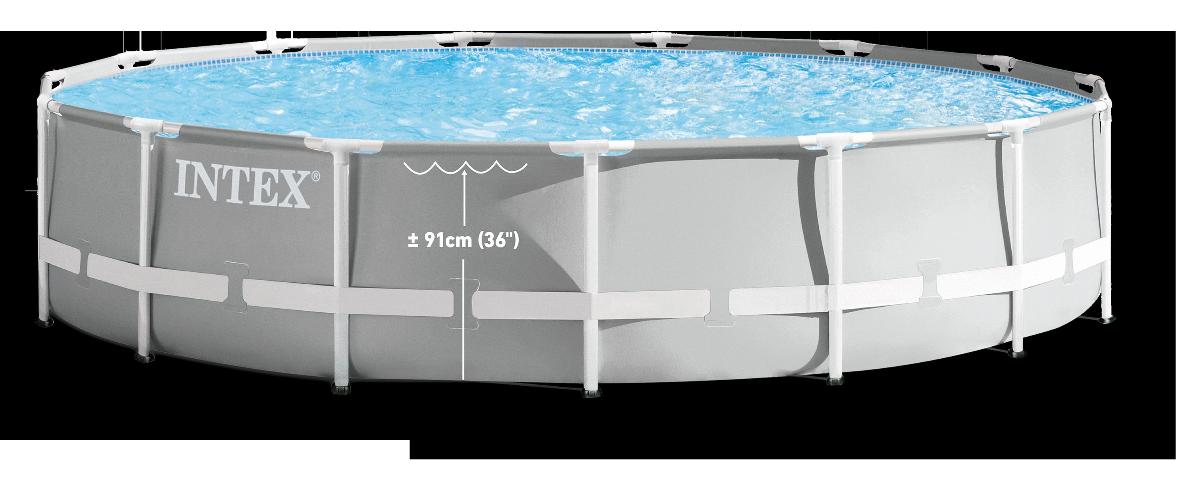 POOL PRISM 4.57X1.07M METAL FRAME