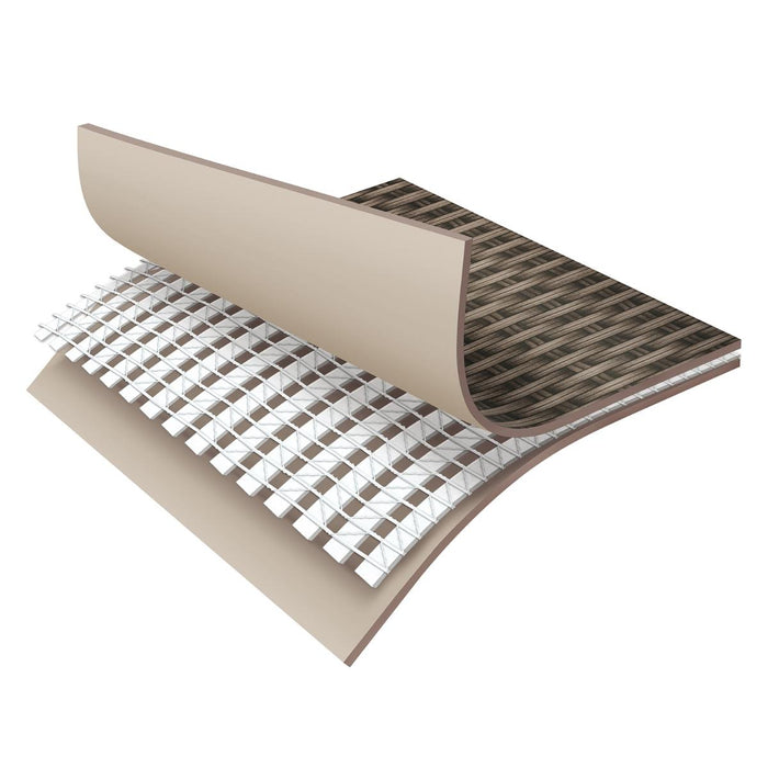 SWIMMING POOL 4.24X 2.5X 1 M METAL FRAME OVAL