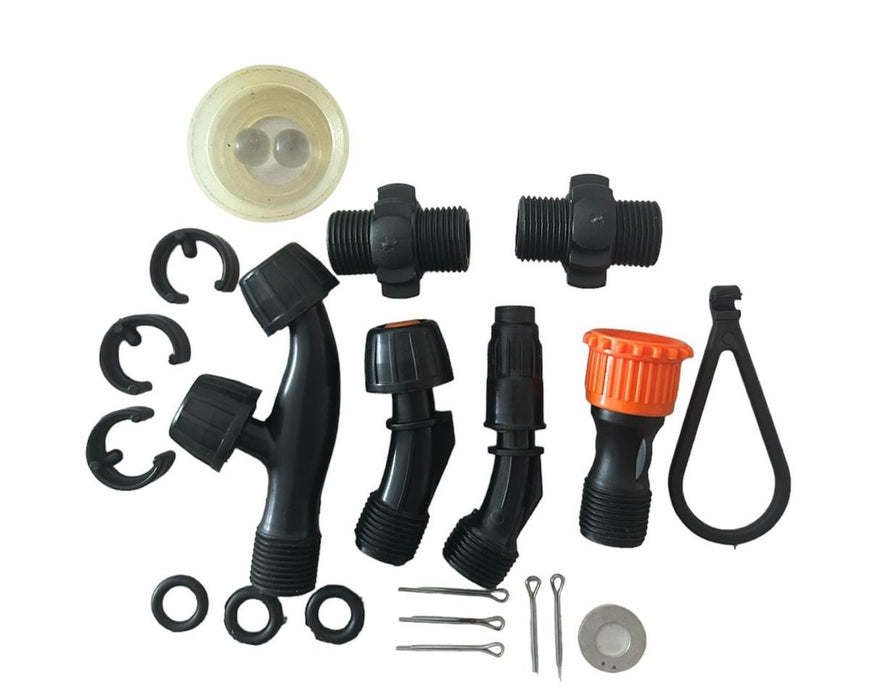 SET OF NOZZLES AND PARTS - 10PCS