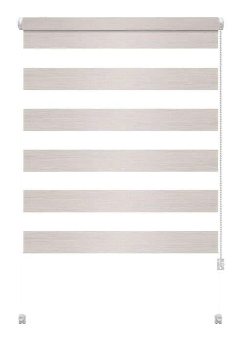 DOUBLE ROLLER BLIND SILK 50X140 CM CREAM