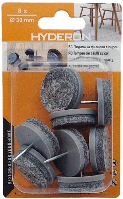 FELT PAD NAIL PFP-30 30*8.5 8 PCS