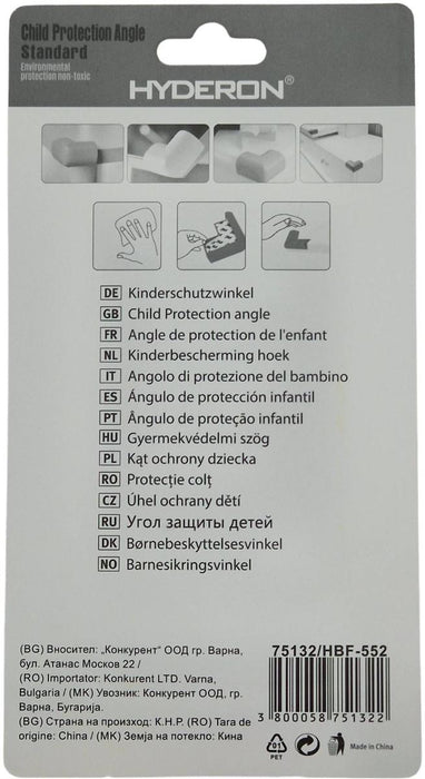 CORNER PROTECTOR HBF-552 55 MM BEIGE 4 PCS HYDERON