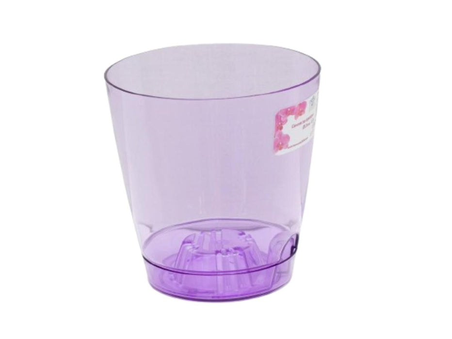 PLASTIC POT F13CM FOR ORCHID