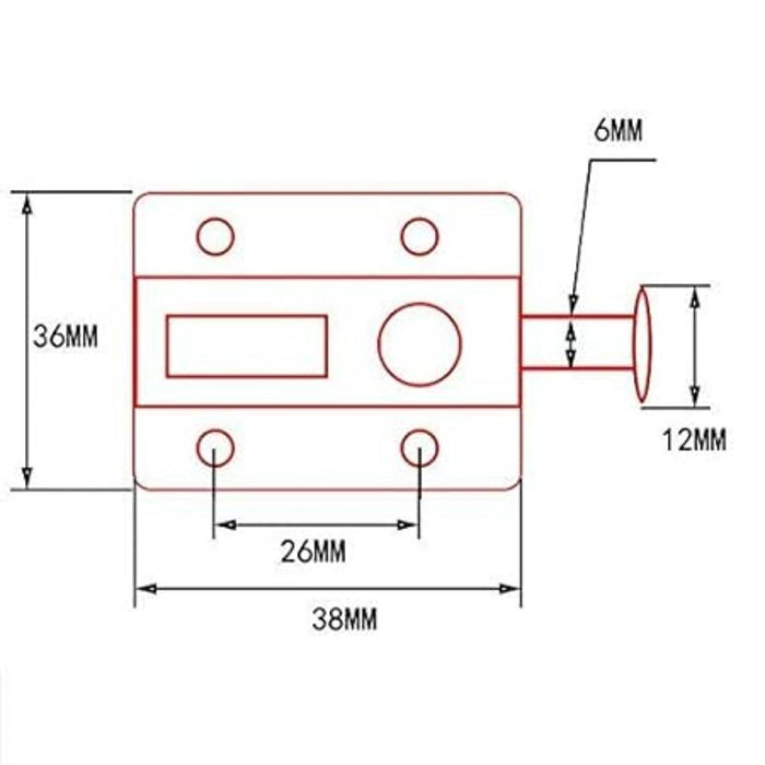 SEMI-AUTOMATIC MOSQUITO NETTING LATCH