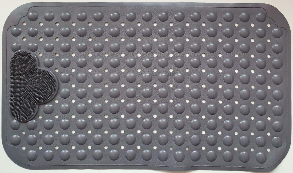COMFORT MASSAGE BATHROOM MAT GRAY