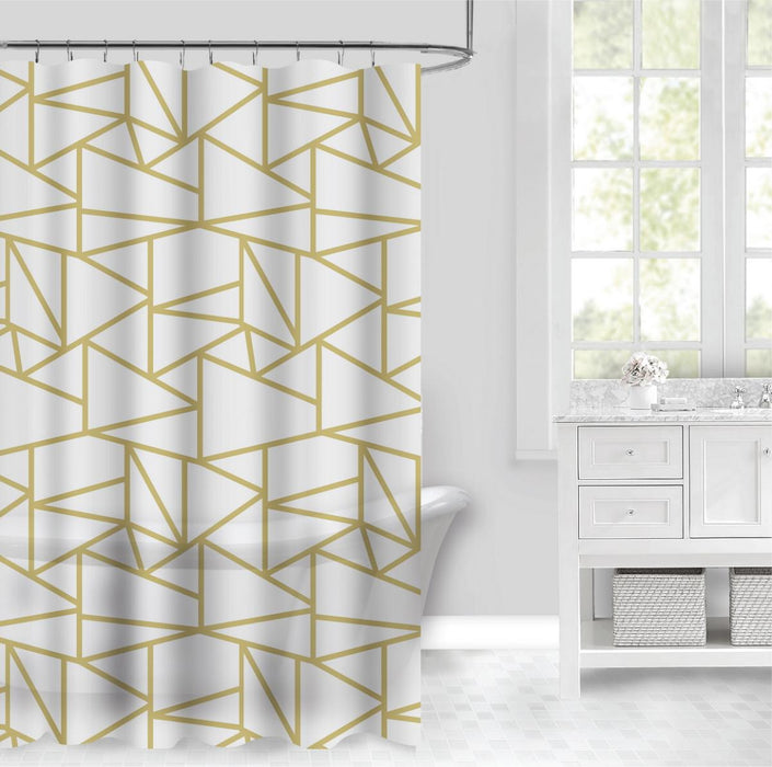 BATHROOM CURTAIN PEVA RIGHT 7 180X200