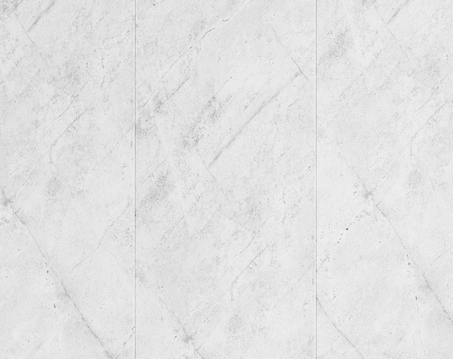 PVC STONE WALL PANEL WHITE 8MM/25CM/2.7M