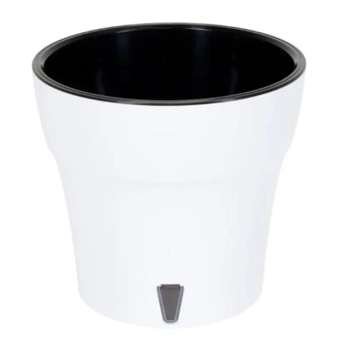 DALI POT 3.5L F19.5CM WHITE-BLACK MAT