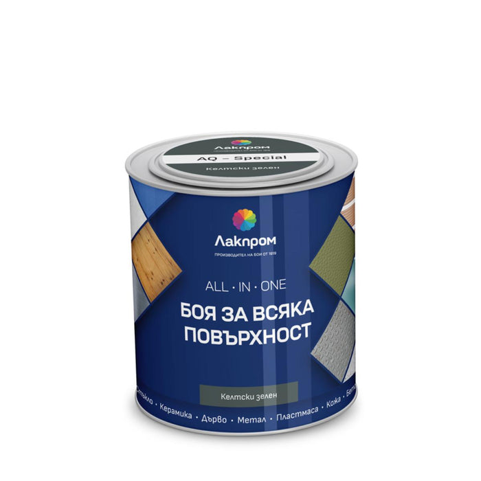 PAINT FOR ALL SURFACES CELTIC GREEN 700 ML LACKPROM