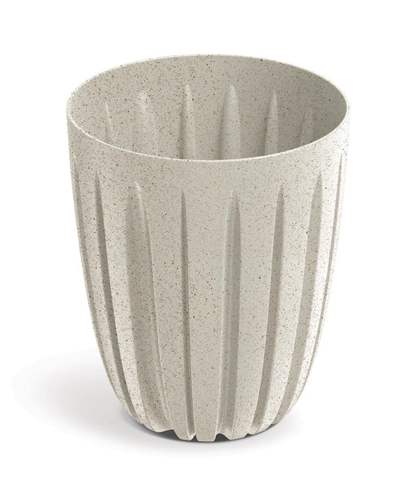 POT WARIO ECO WOOD 20CM WHITE