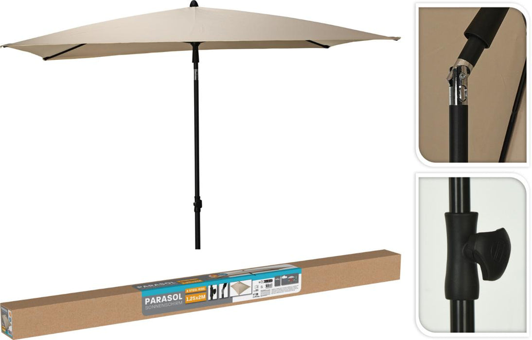 UMBRELLA 125X200CM BEIGE