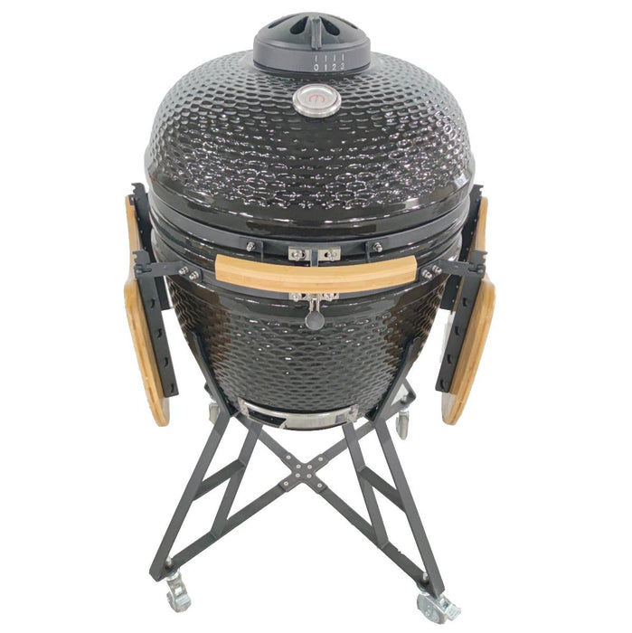 CERAMIC BARBECUE KAMADO BLACK 60CM