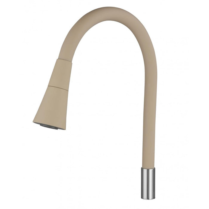 SILICONE MIXER SPOUT BEIGE MATTE