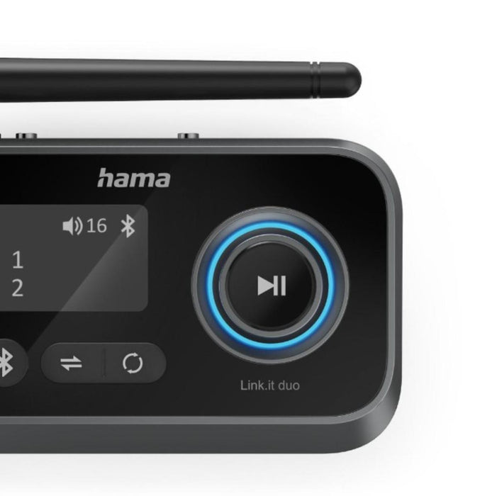 Hama bluetooth adapter "Link.it duo" transmitter and receiver, 205322