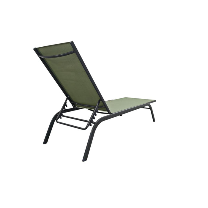 CHAIR CHAIR 5 POSITIONS GREEN TEXTILE