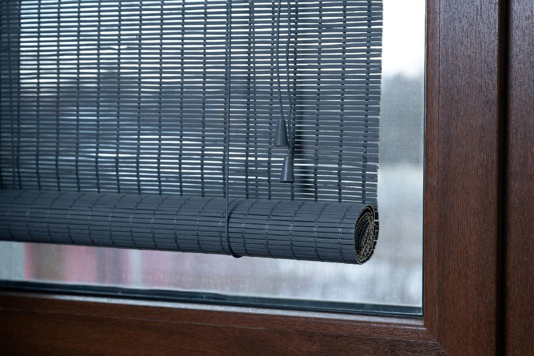 BAMBOO BLIND LUZON 100X160 CM GREY