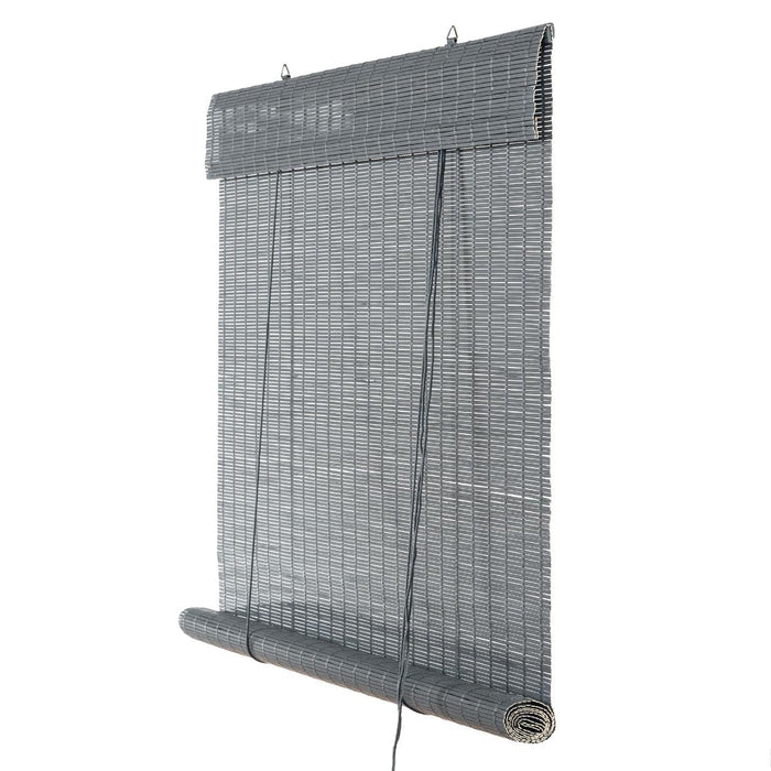 BAMBOO BLIND LUZON 120X160 CM GREY