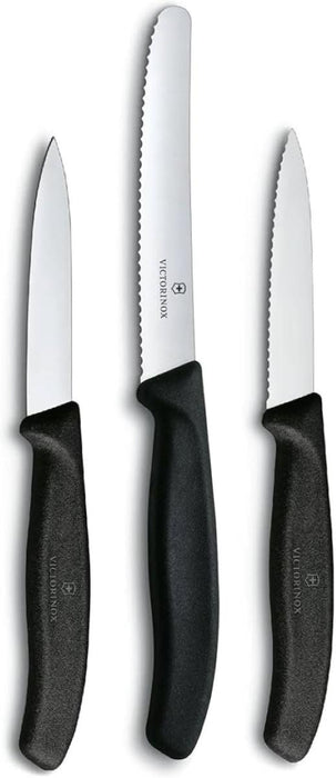 VICTORINOX SWISSCLASSIC KNIVES SET BLACK