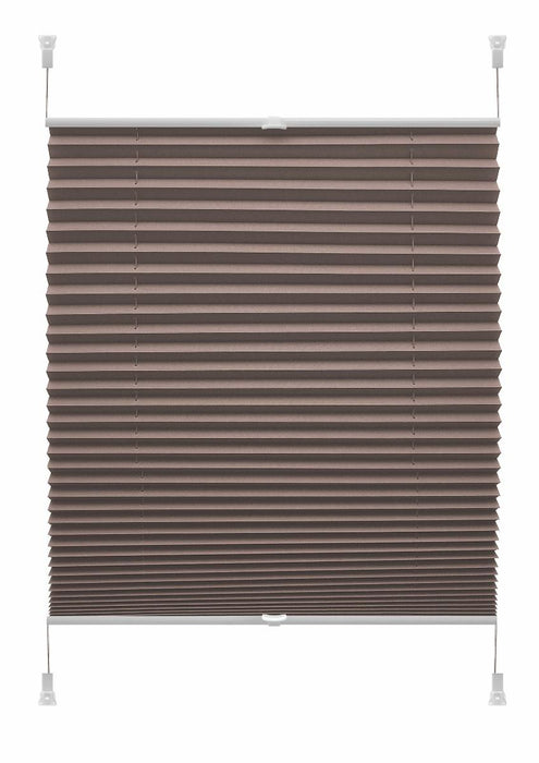 PLEATED BLIND VERONA 42.5X150 MOCHA