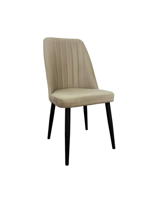 DINING CHAIR AURORA CHAMPAGNE LEG/CHER