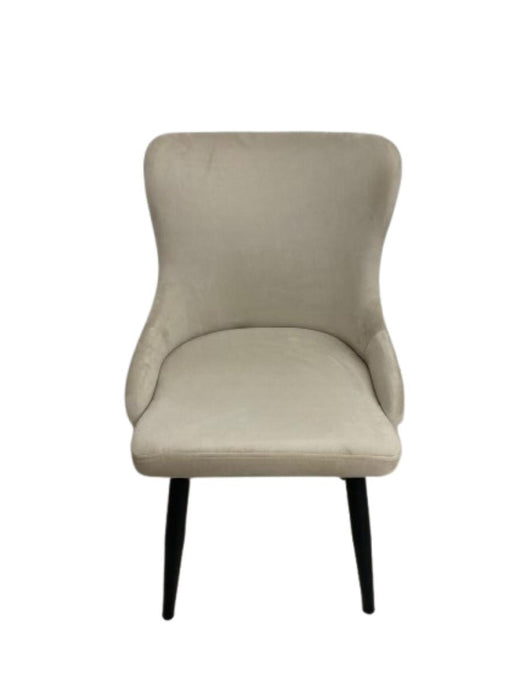 DINING CHAIR ORION CHAMPAGNE LEG/BLACK