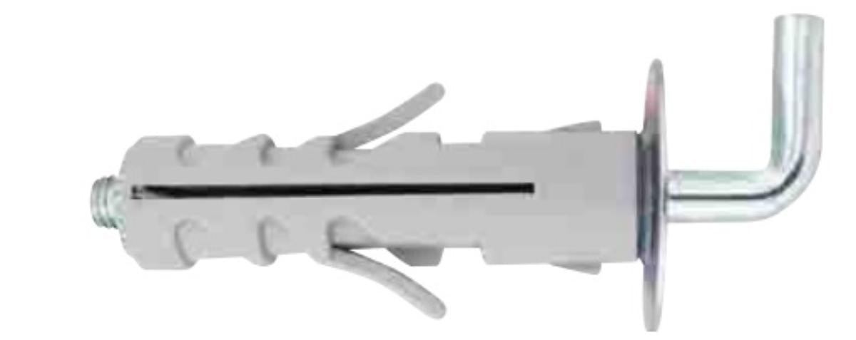 THREADED DOWEL WITH L-HOOK M5 FM 12X46 4PCS