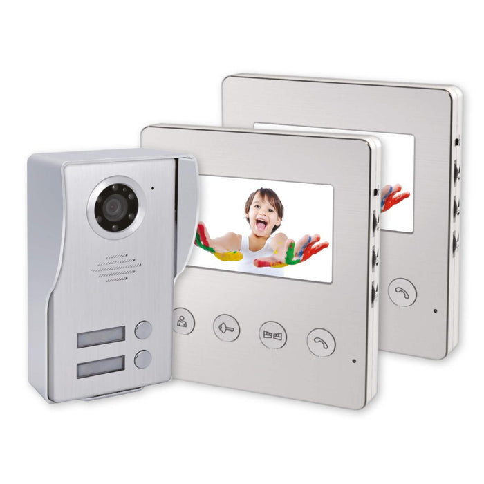 VIDEO INTERCOM SET 2X 4.3'' 4F COMME