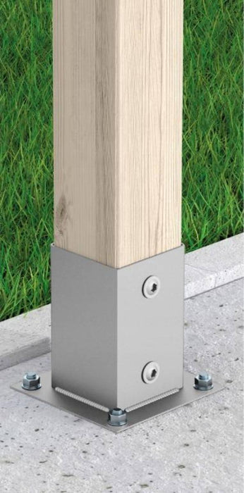 BEAM BASE PSP70 70X150 ZINC