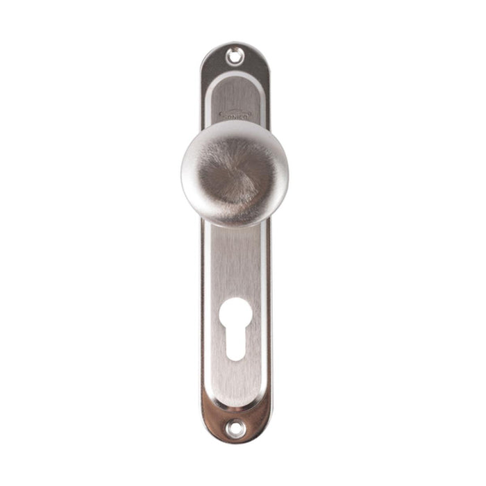 BALL HANDLE TT 90MM SATIN