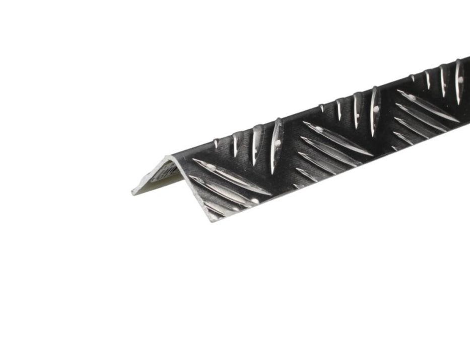 ALUMINUM EMBOSSED CORNER PROFILE 20X20MM/1M