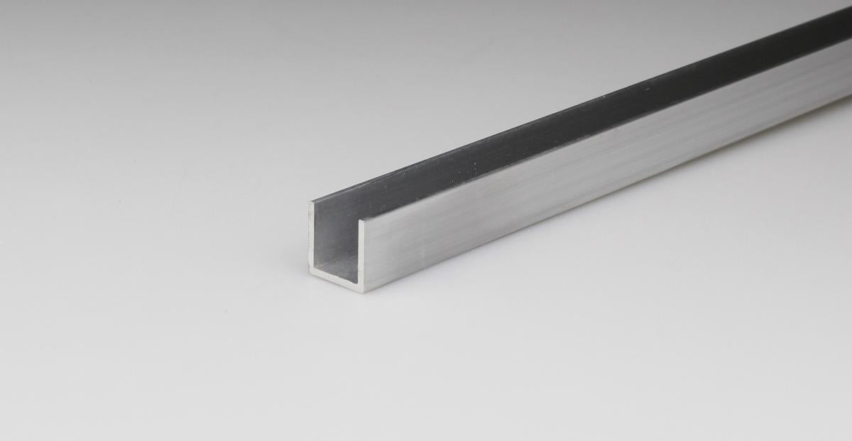 ALUMINUM U-PROFILE 25X20MM/1M
