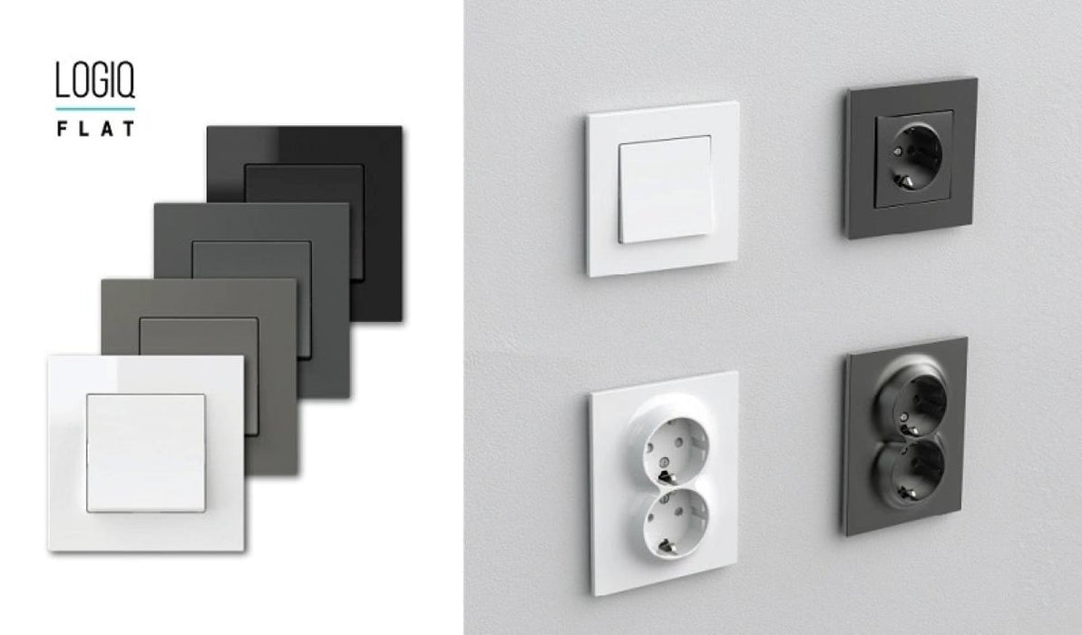 WHITE LOGIQ TEM DEVIATOR SWITCH