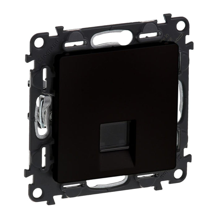 SOCKET RJ45 CAT.5EUTP BLACK LEGRAND VALENA LIFE